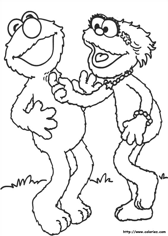 Les chatouilles d'Elmo