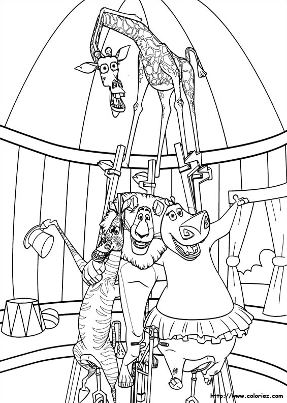 Les copains au cirque