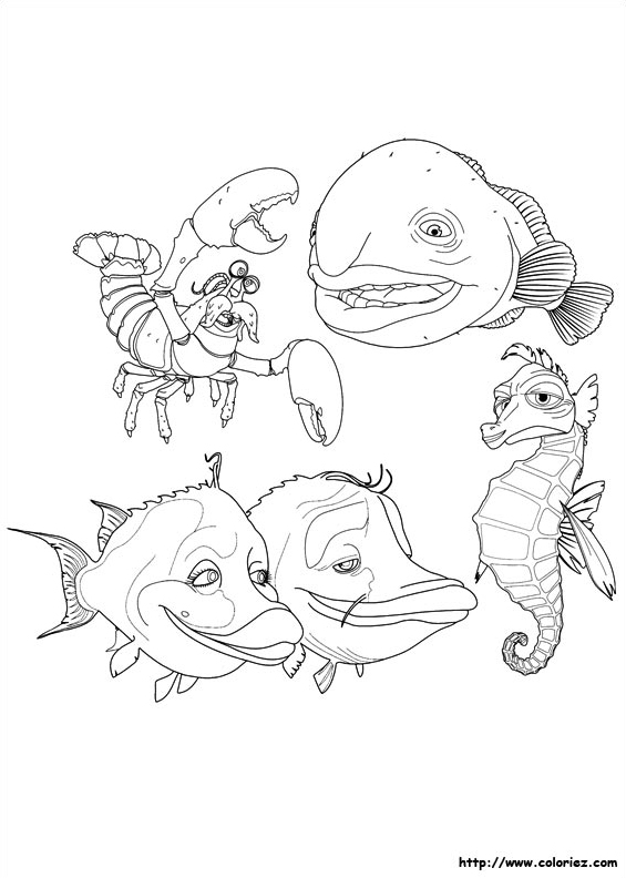 Les poissons du grand aquarium
