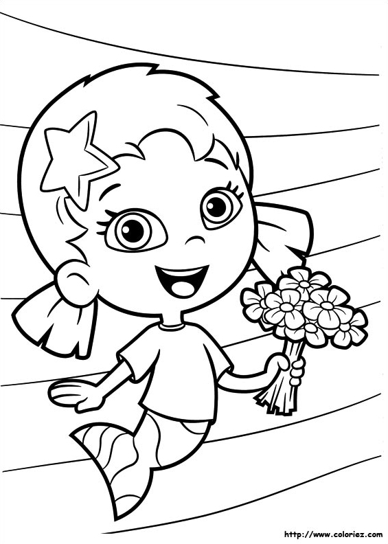 Luna aime les fleurs