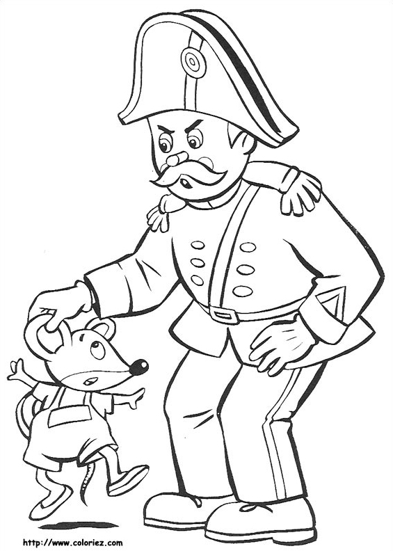 M. Gendarme et Souriceau