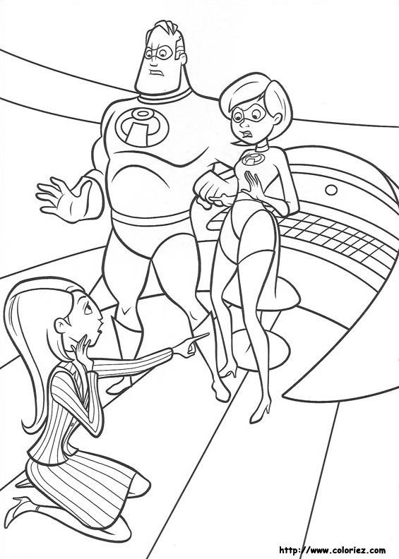 M. Indestructible et Elastigirl