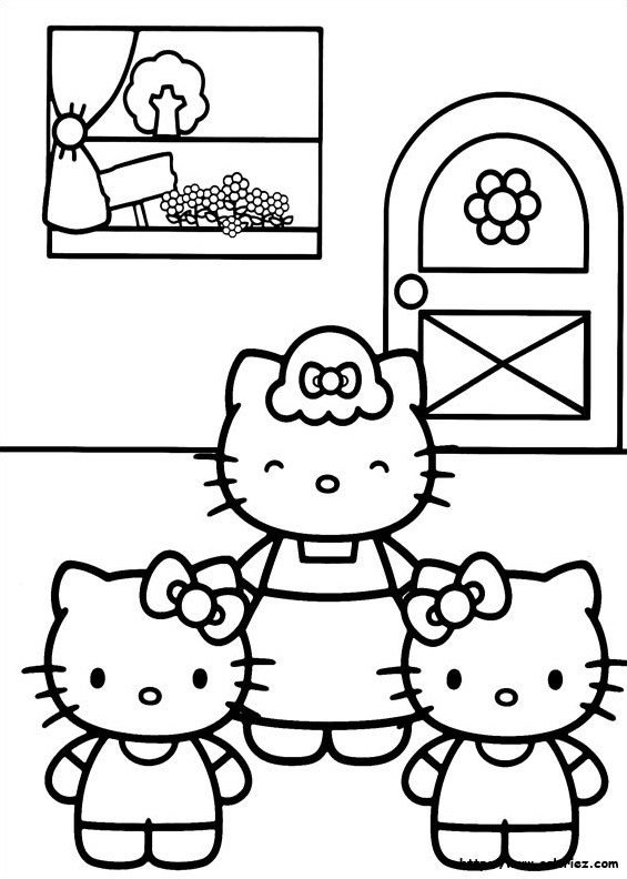 Maman et ses deux petites filles