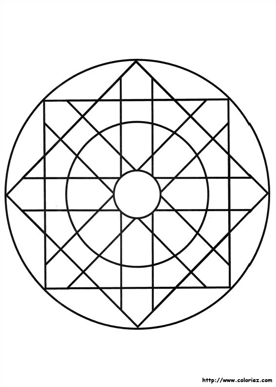 Mandala croix
