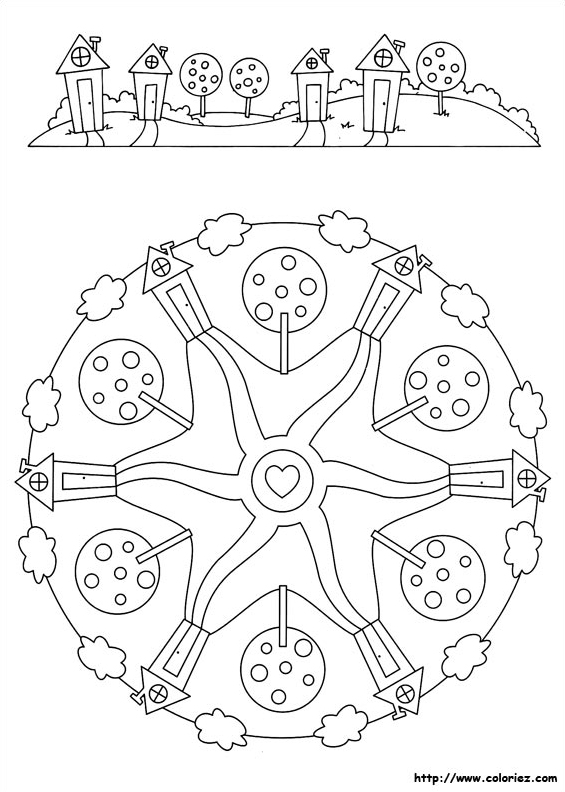 Mandala du vilage