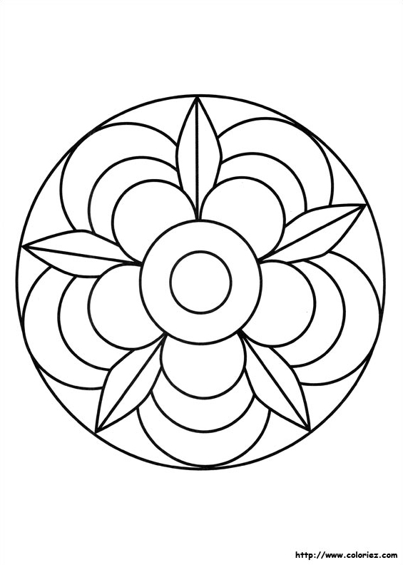 Mandala fleur