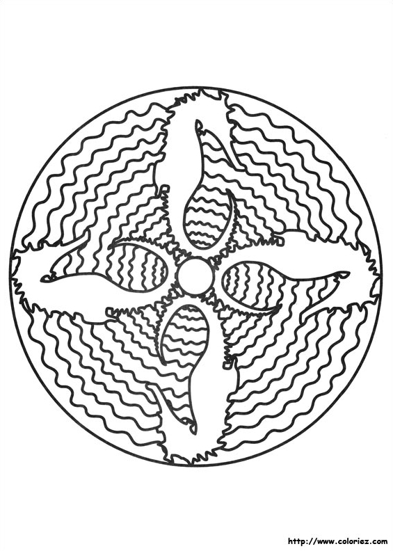 Mandala hippocampe