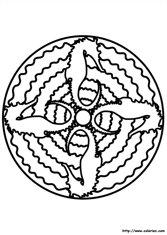Mandala hippocampe