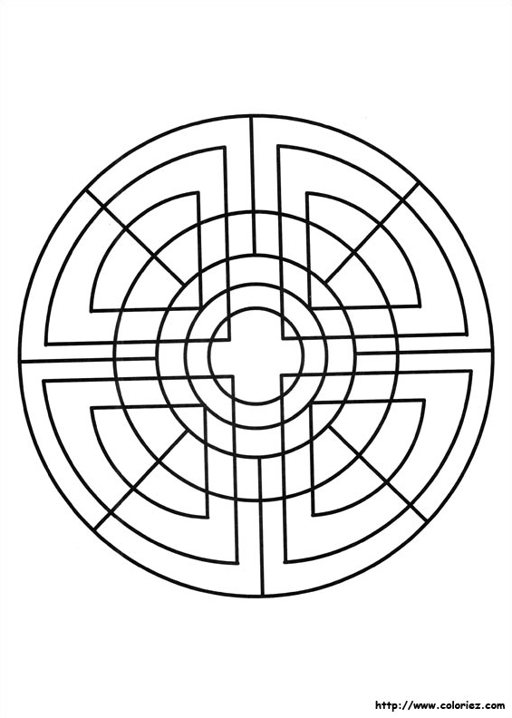 Mandala labyrinthe