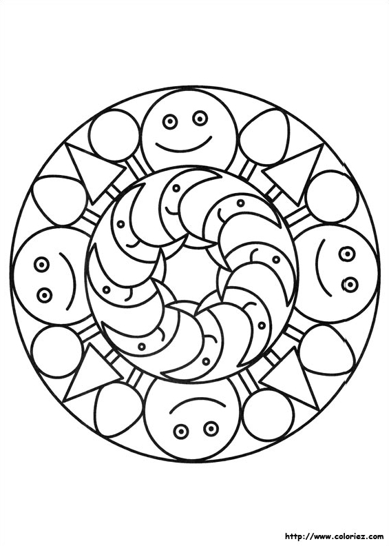 Mandala nature joyeuse