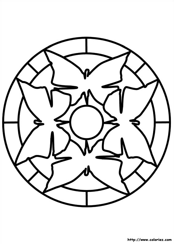 Mandala papillon