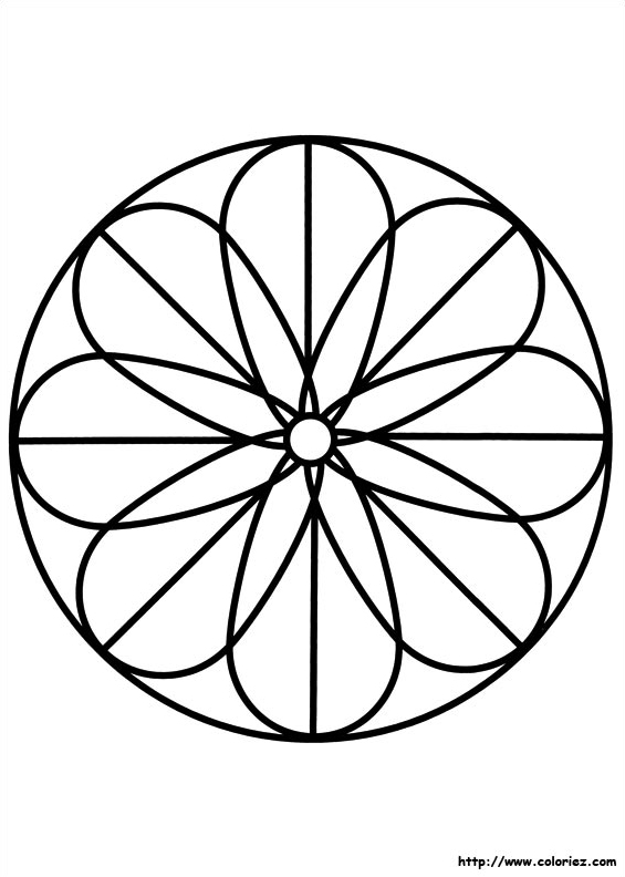 Mandala rosace