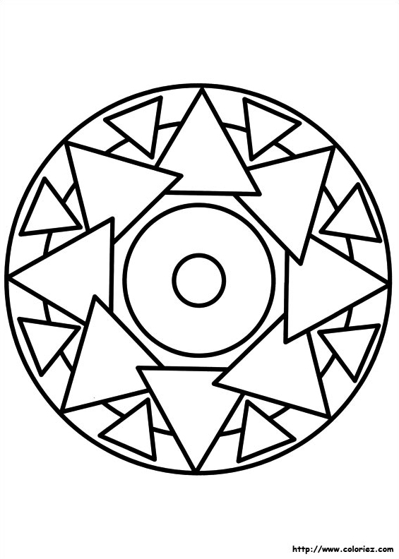 Mandala triangles