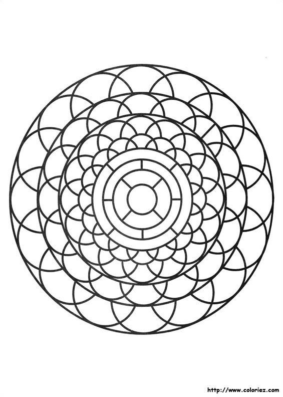 Mandala tuiles