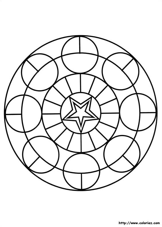 Mandala tulipe