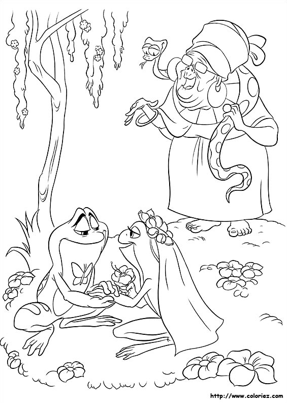 Mariage de Tiana et Naveen