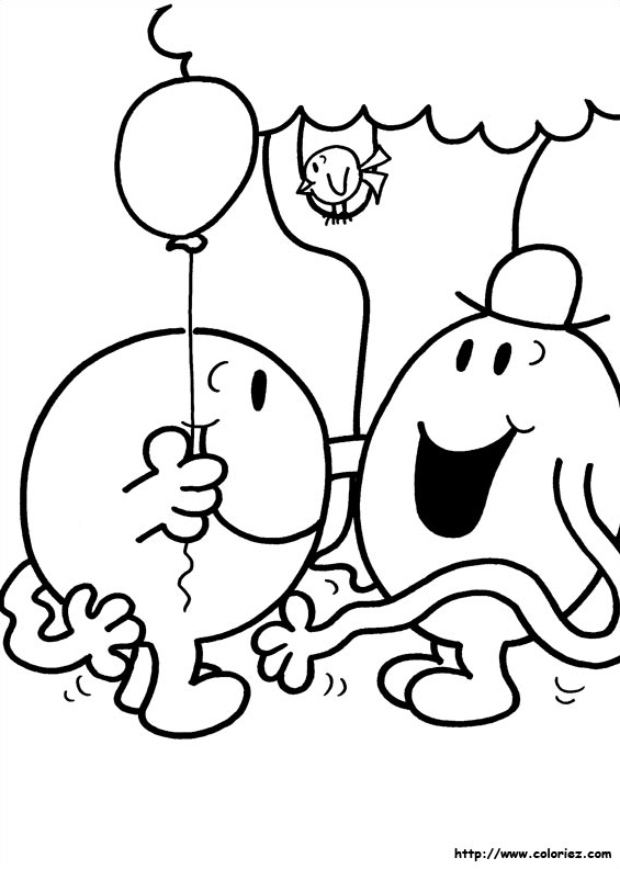 Monsieur Heureux et Monsieur Chatouille