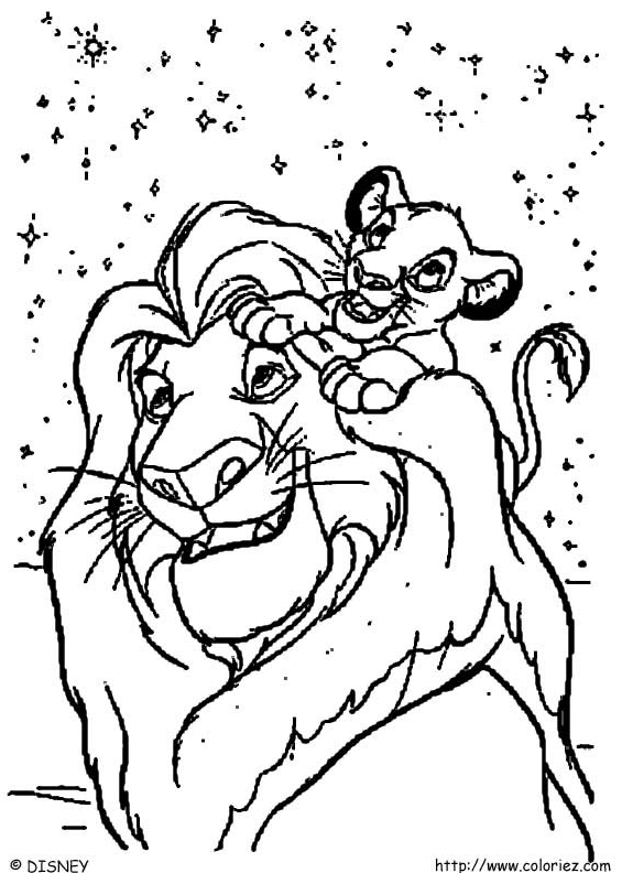 Mufasa et simba