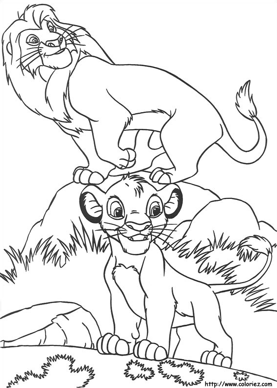 Mufasa et son fils