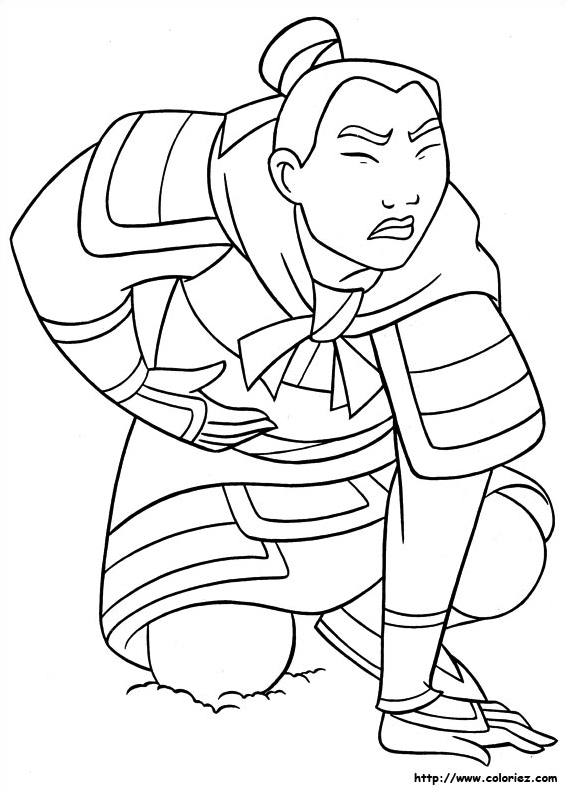 Mulan blessée