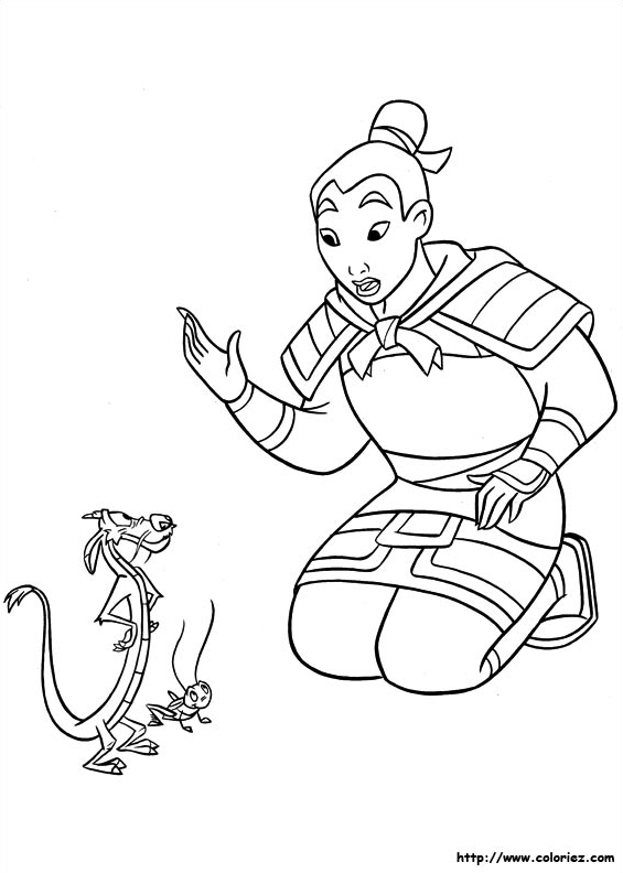 Mulan Mushu et Cri-Kee