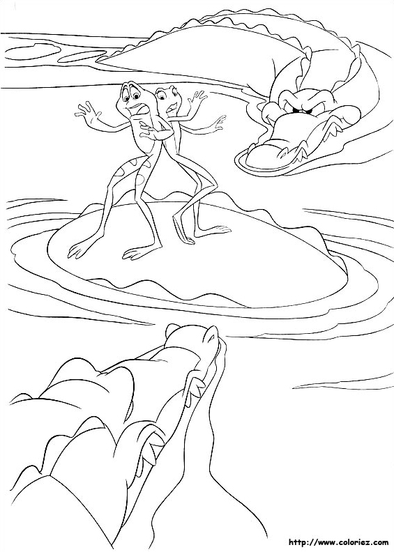 Naveen et Tiana en danger