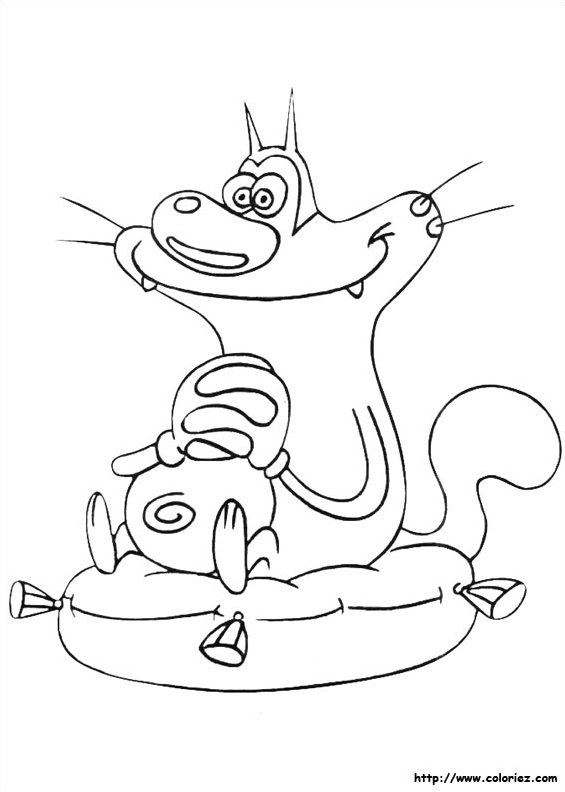 Oggy au calme
