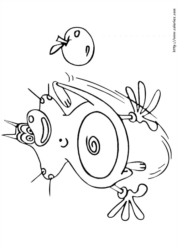 Oggy et la pomme