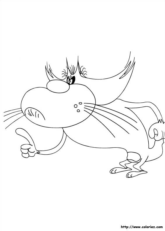 Oggy fait la morale