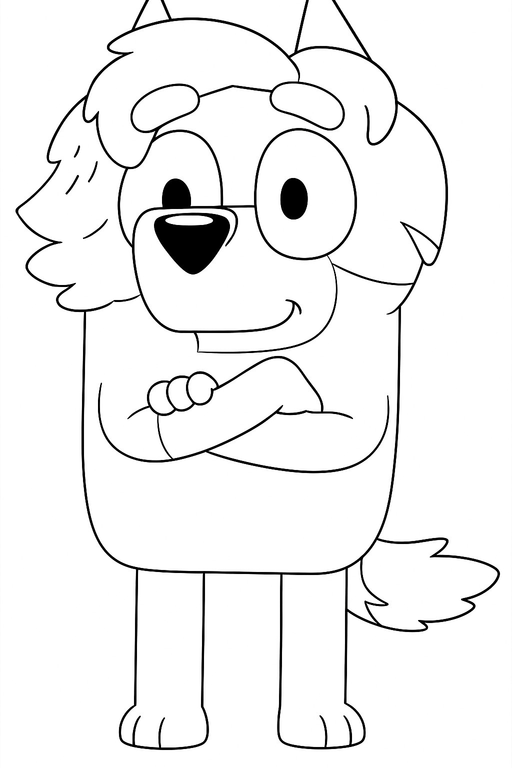 Coloriage Oncle Rad