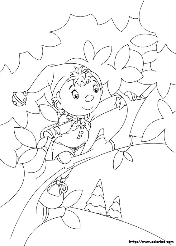 Oui oui grimpe aux arbres