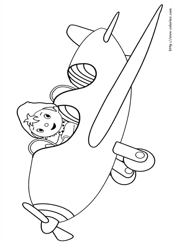 Oui-oui pilote d'avion