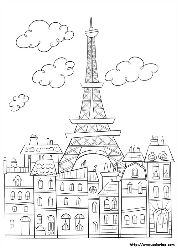 Paris et la tour Effeil