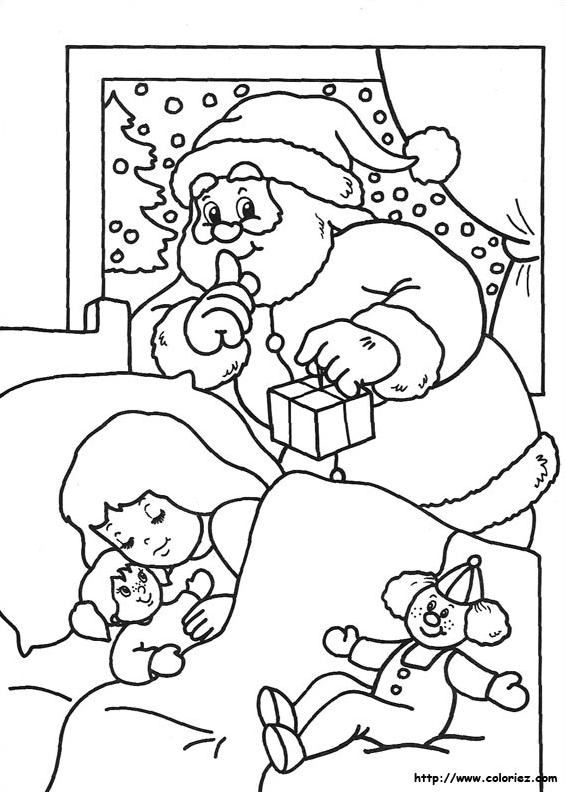 Passage discret du père Noël
