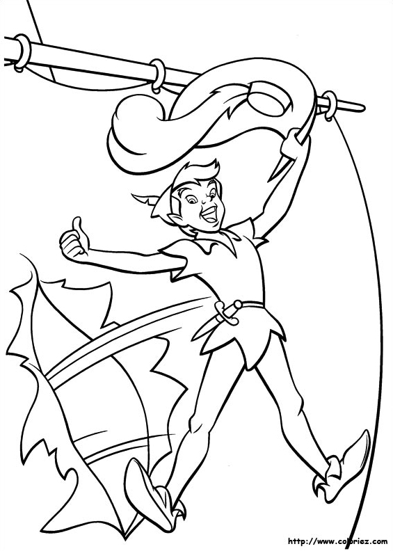 Peter Pan arrive