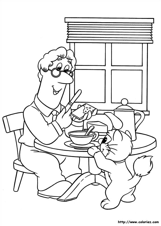 Pierre au petit déjeuner