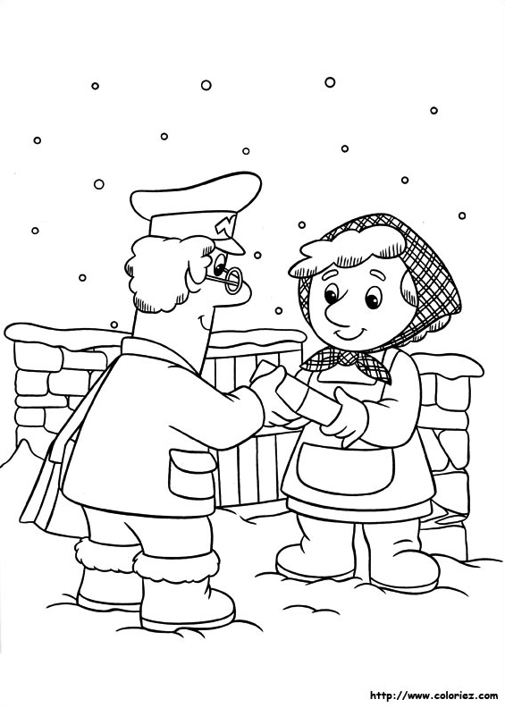 Pierre sous la neige