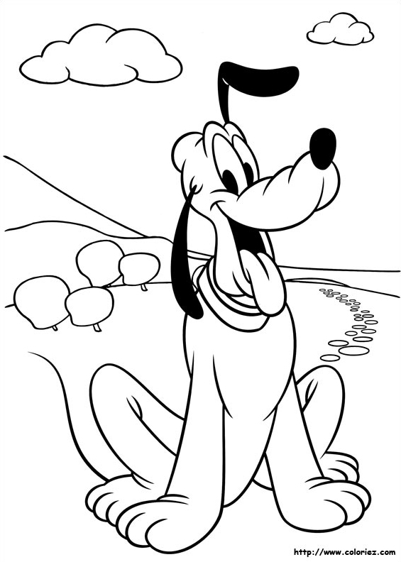 Pluto dans la campagne