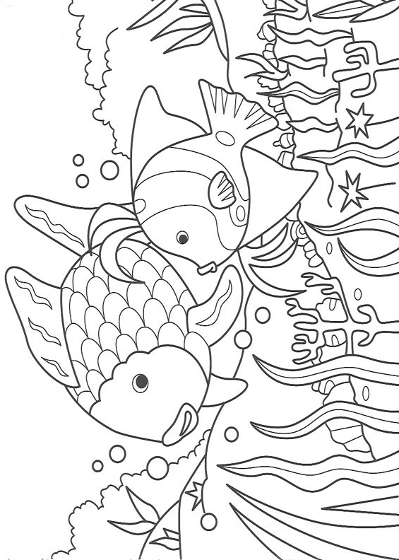 Coloriage Poissons 18