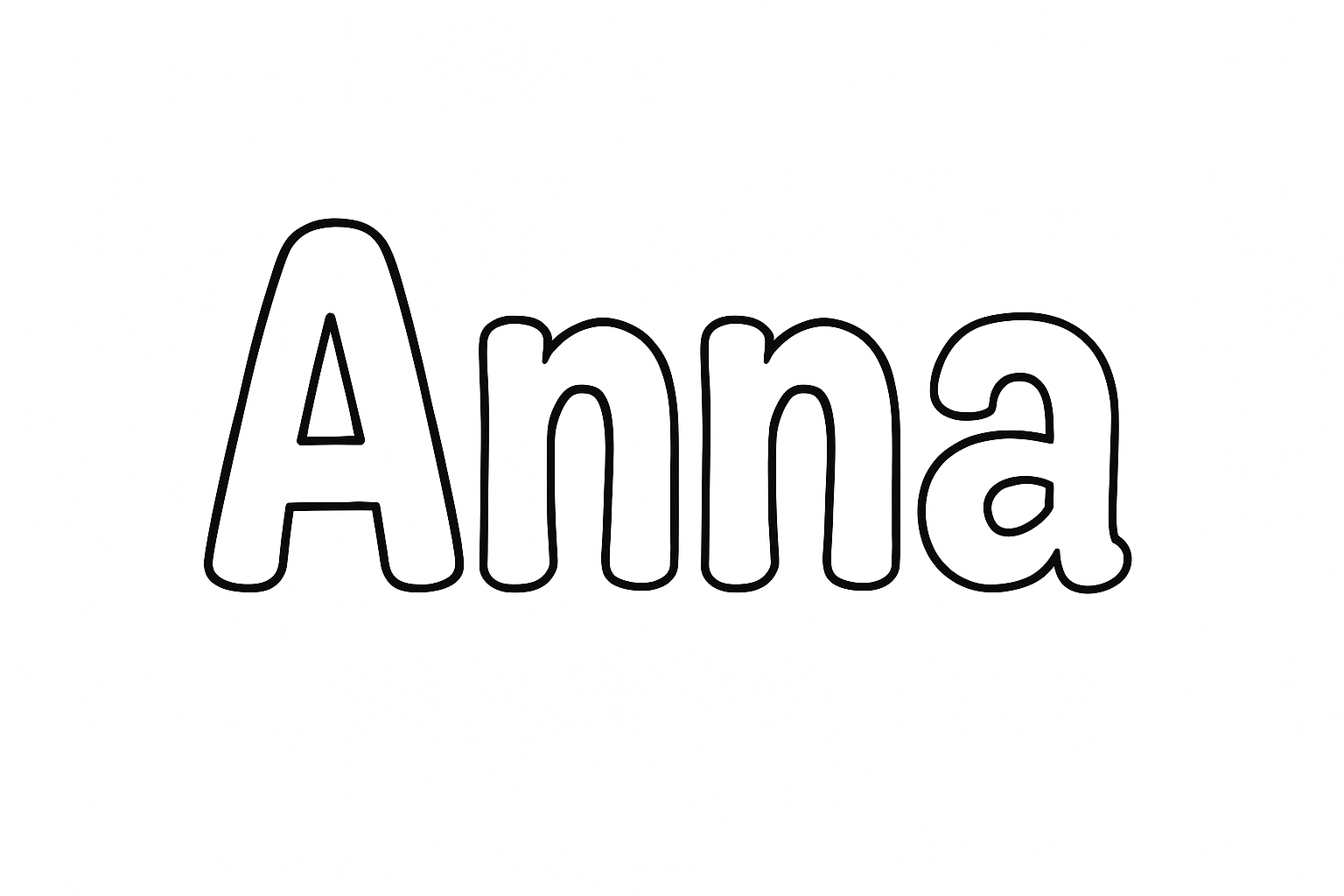 Coloriage Anna
