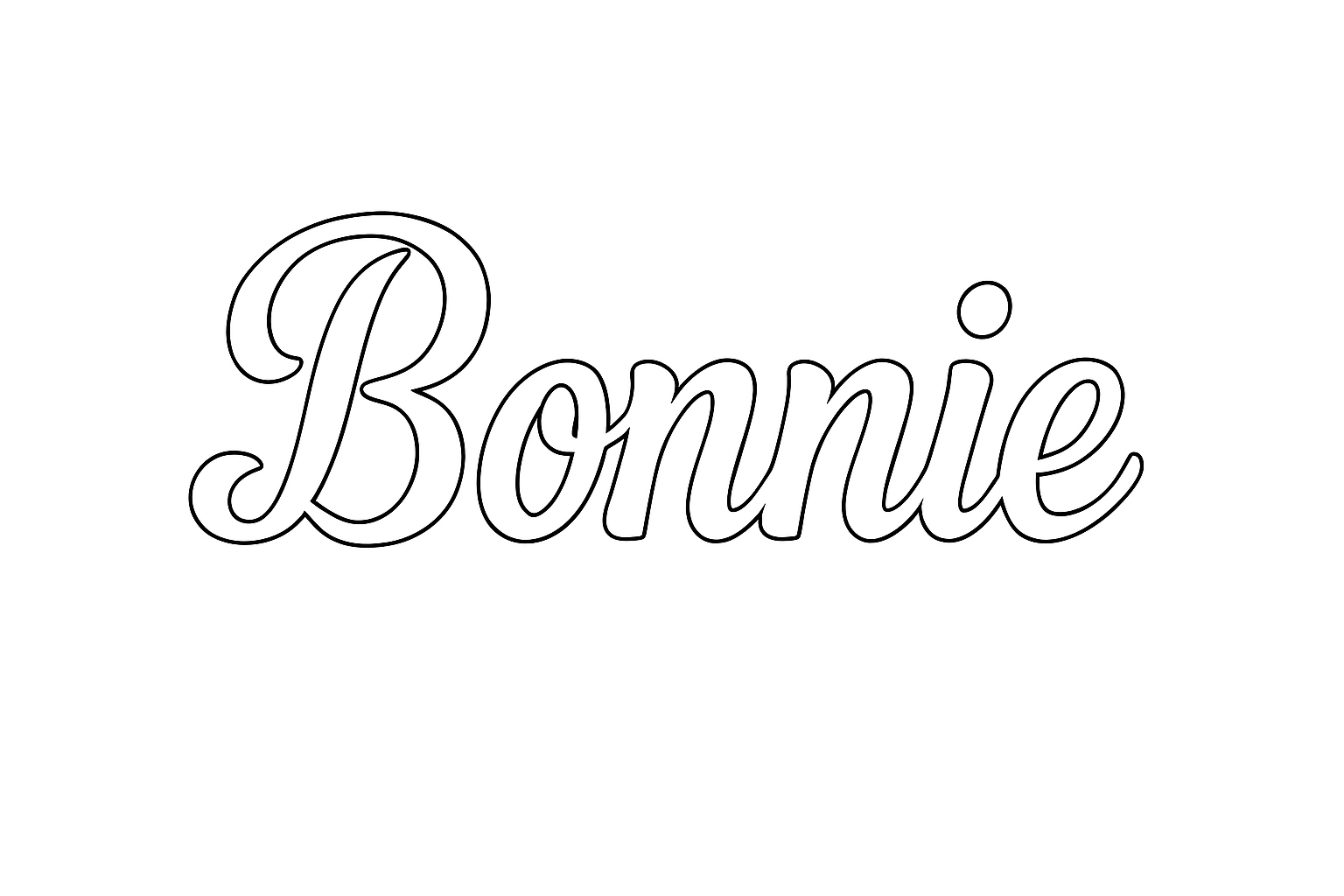 Coloriage Bonnie