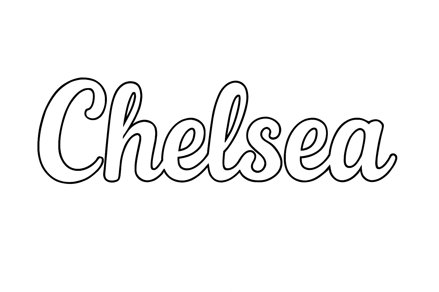 Coloriage Chelsea