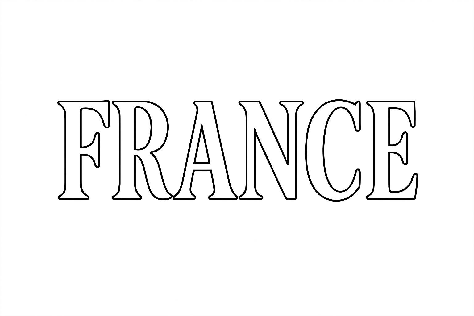 Coloriage France