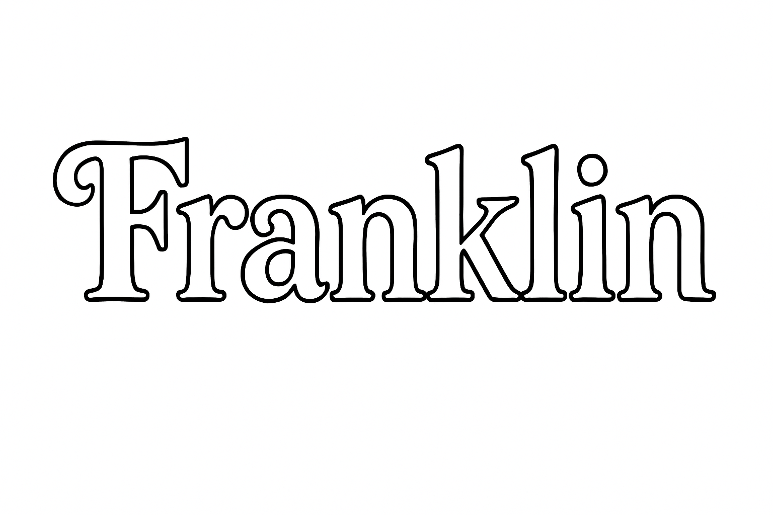 Coloriage Franklin