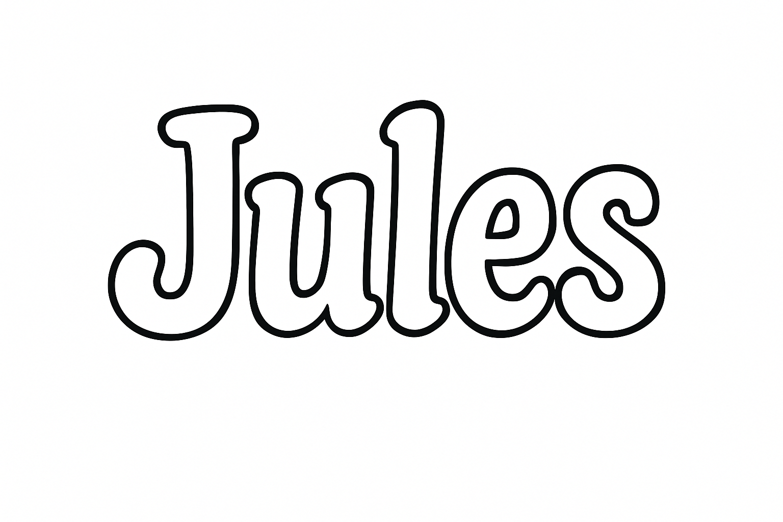 Coloriage Jules