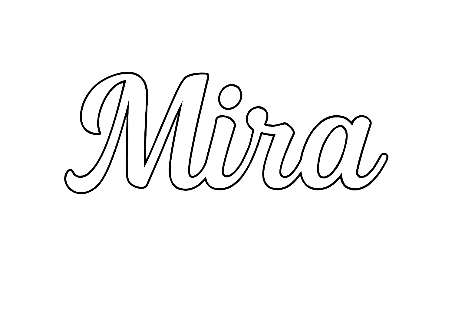 Coloriage Mira