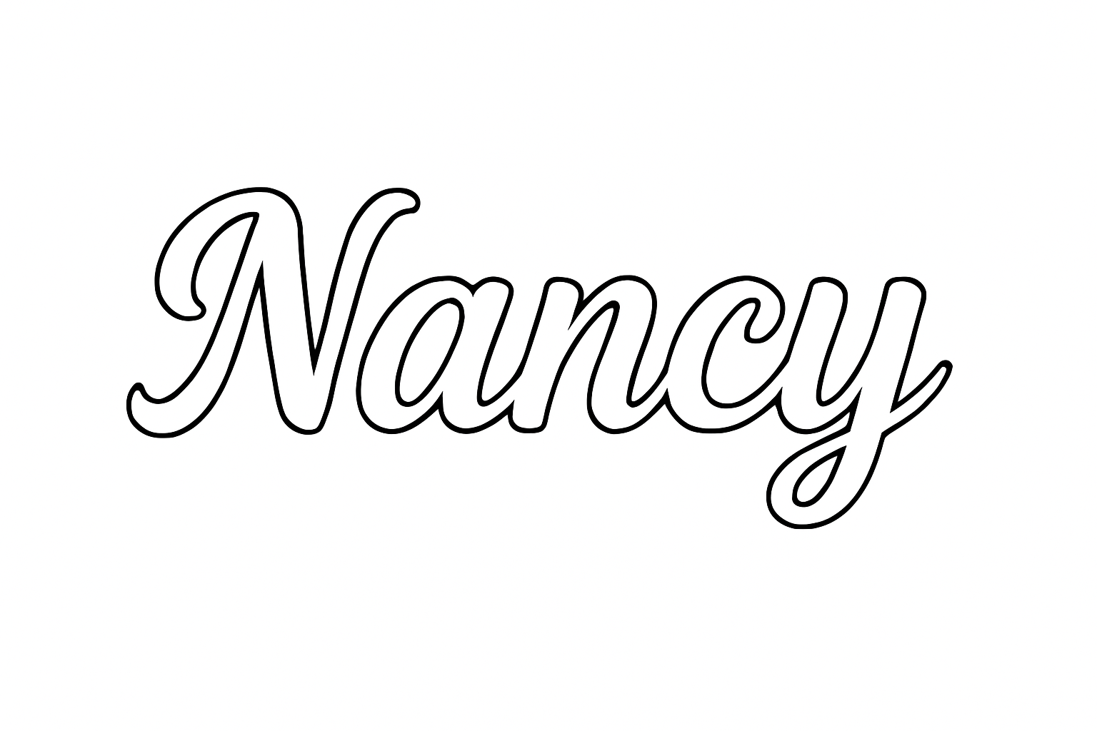 Coloriage Nancy