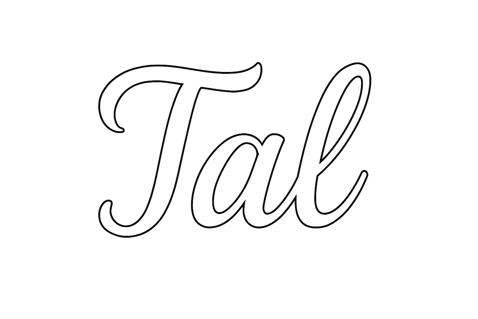 Coloriage Tal