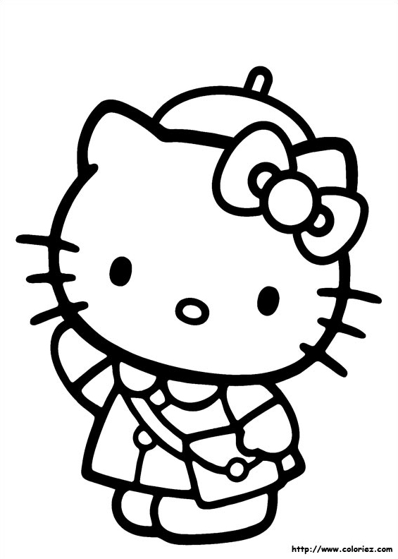 Hello Kitty Prête pour l'école