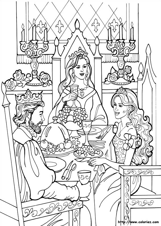Princesse Léonora à  table